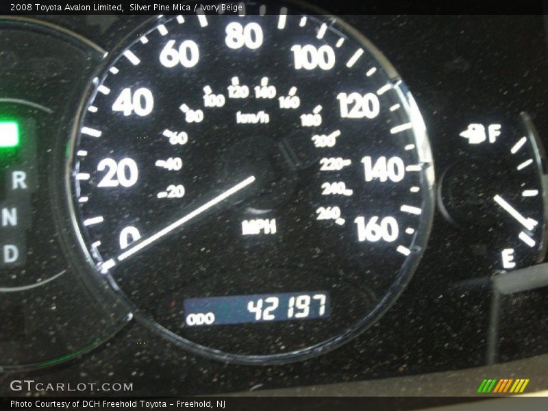 Silver Pine Mica / Ivory Beige 2008 Toyota Avalon Limited
