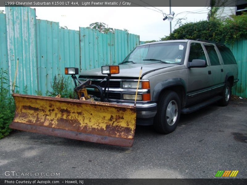 Light Pewter Metallic / Gray 1999 Chevrolet Suburban K1500 LT 4x4