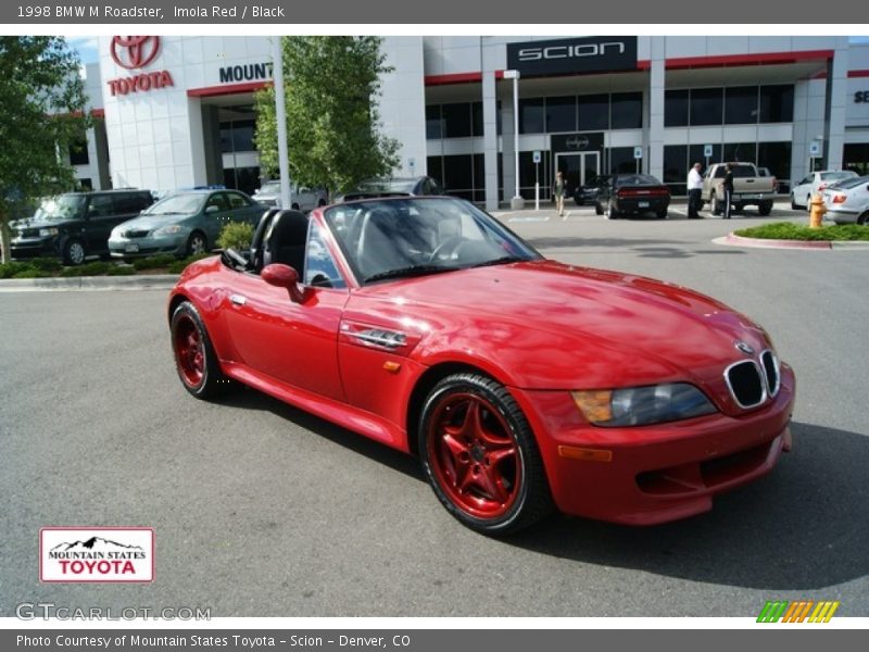 Imola Red / Black 1998 BMW M Roadster