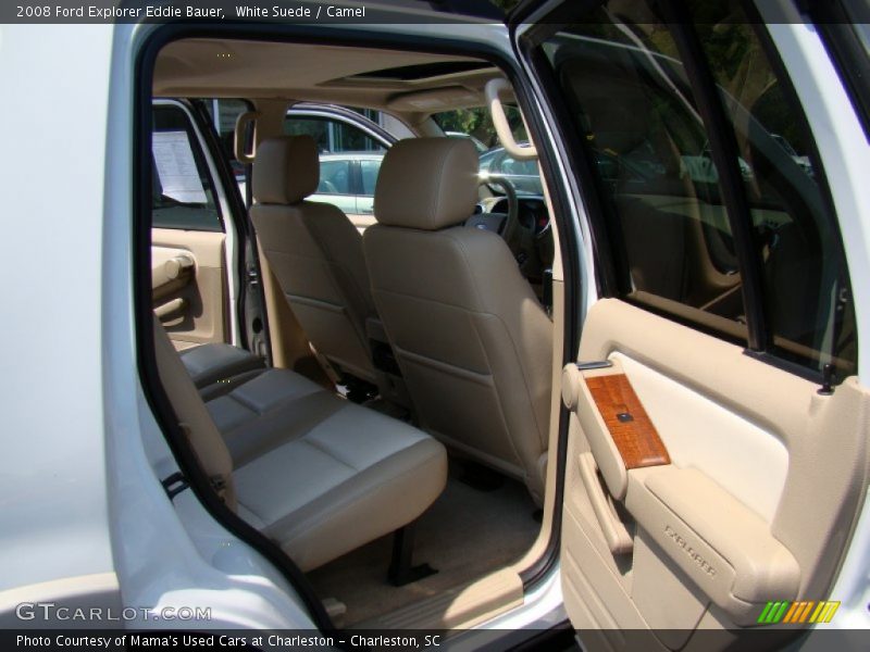 White Suede / Camel 2008 Ford Explorer Eddie Bauer