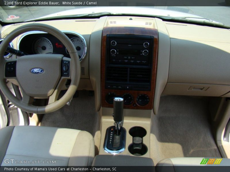 White Suede / Camel 2008 Ford Explorer Eddie Bauer