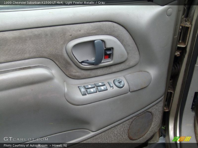 Light Pewter Metallic / Gray 1999 Chevrolet Suburban K1500 LT 4x4