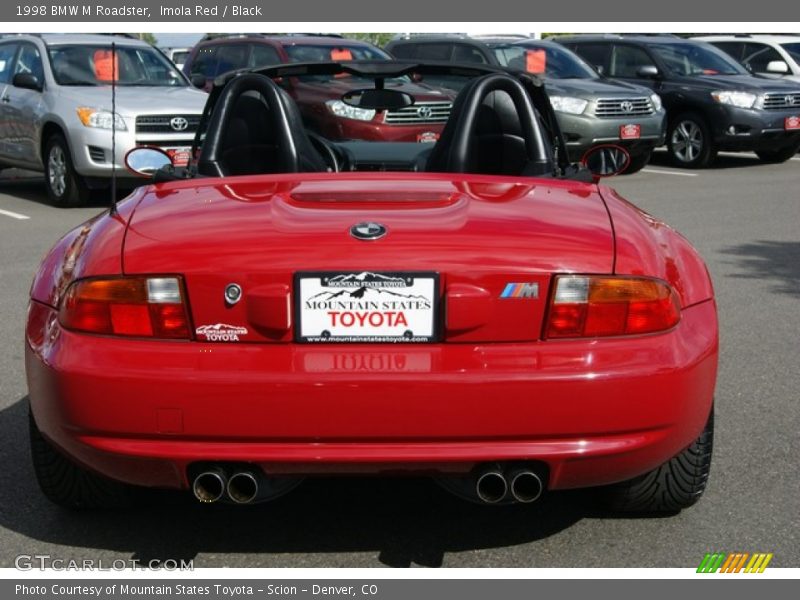 Imola Red / Black 1998 BMW M Roadster