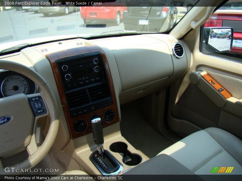 White Suede / Camel 2008 Ford Explorer Eddie Bauer