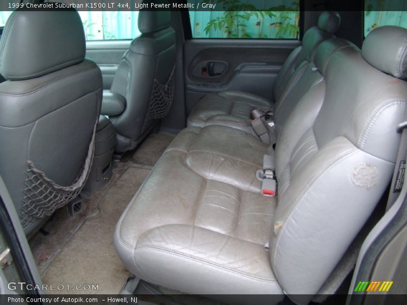 Light Pewter Metallic / Gray 1999 Chevrolet Suburban K1500 LT 4x4