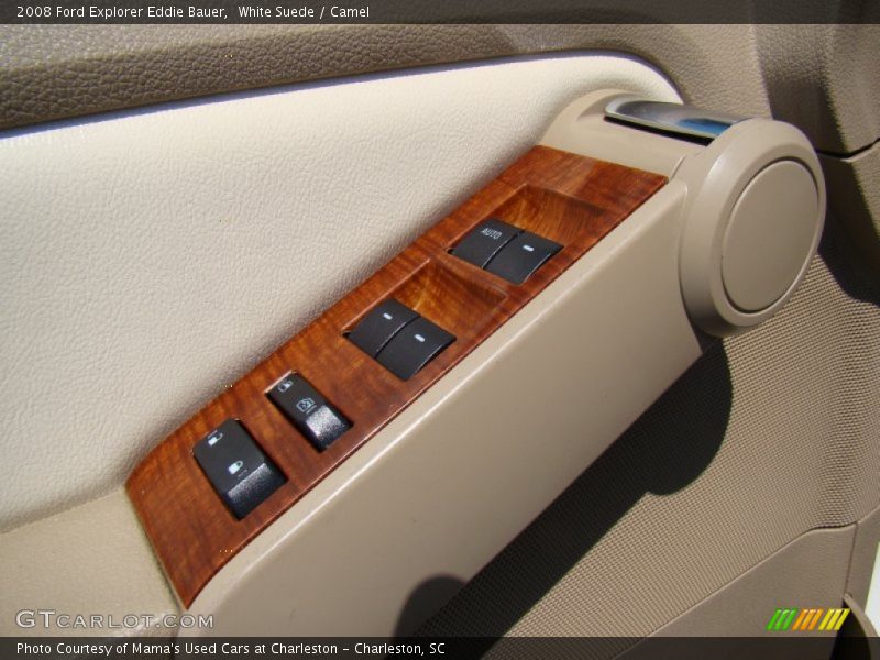 White Suede / Camel 2008 Ford Explorer Eddie Bauer