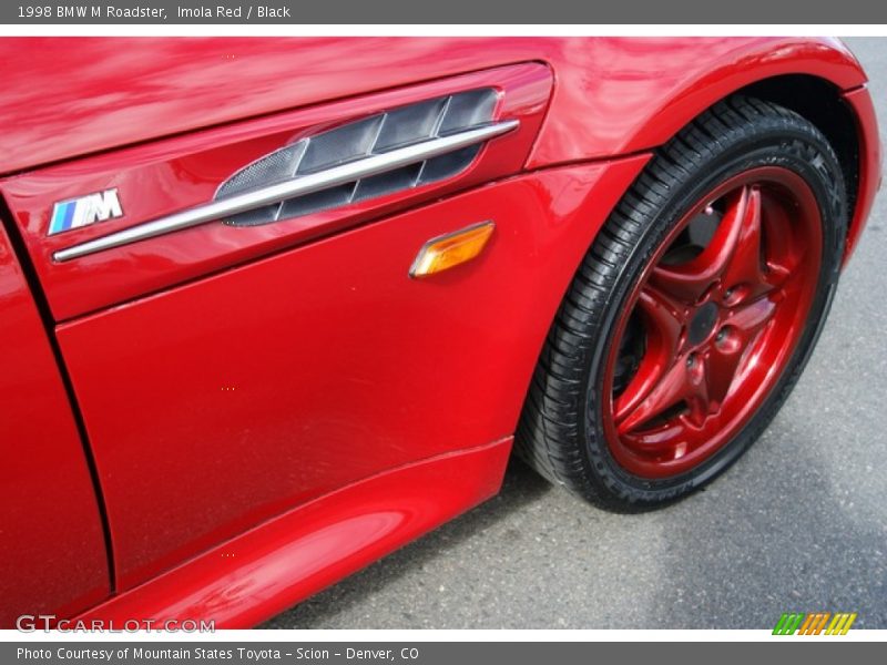 Imola Red / Black 1998 BMW M Roadster