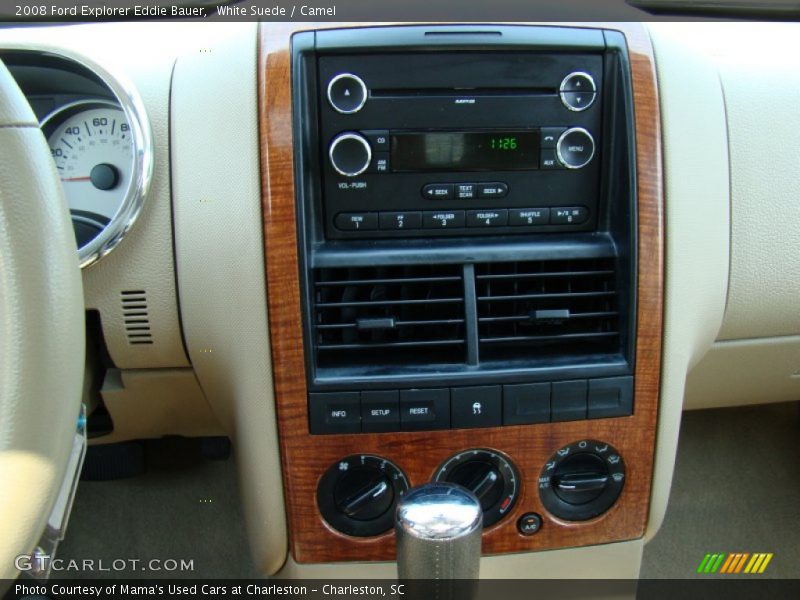 White Suede / Camel 2008 Ford Explorer Eddie Bauer