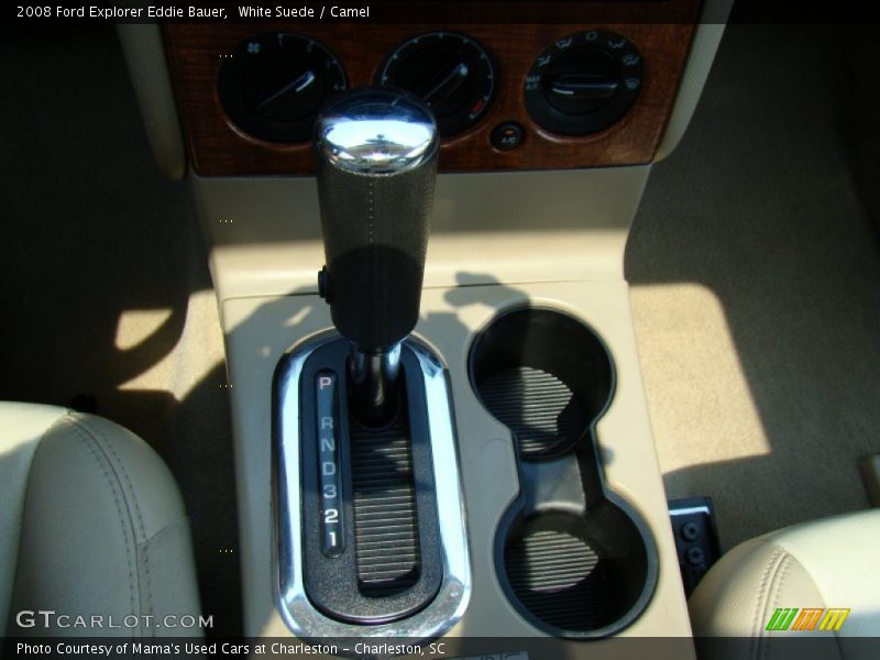 White Suede / Camel 2008 Ford Explorer Eddie Bauer