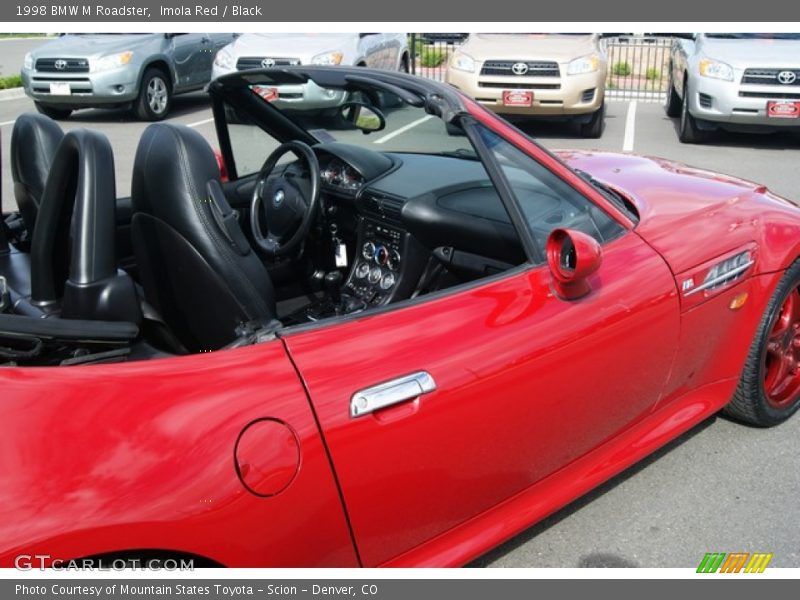 Imola Red / Black 1998 BMW M Roadster