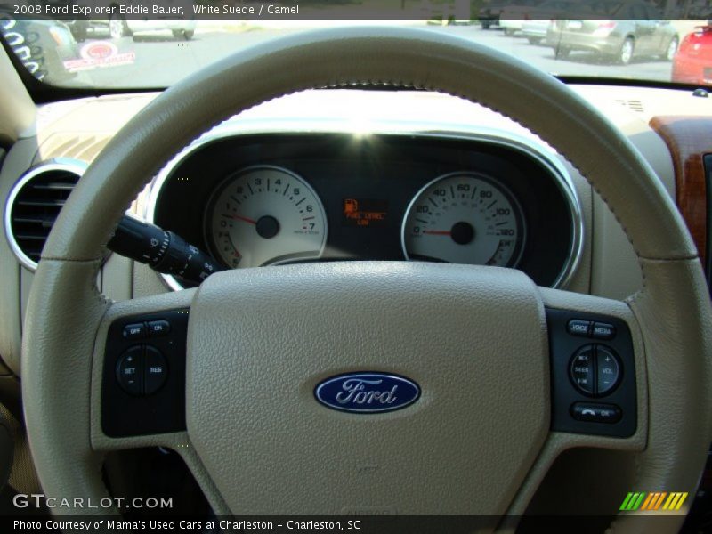 White Suede / Camel 2008 Ford Explorer Eddie Bauer