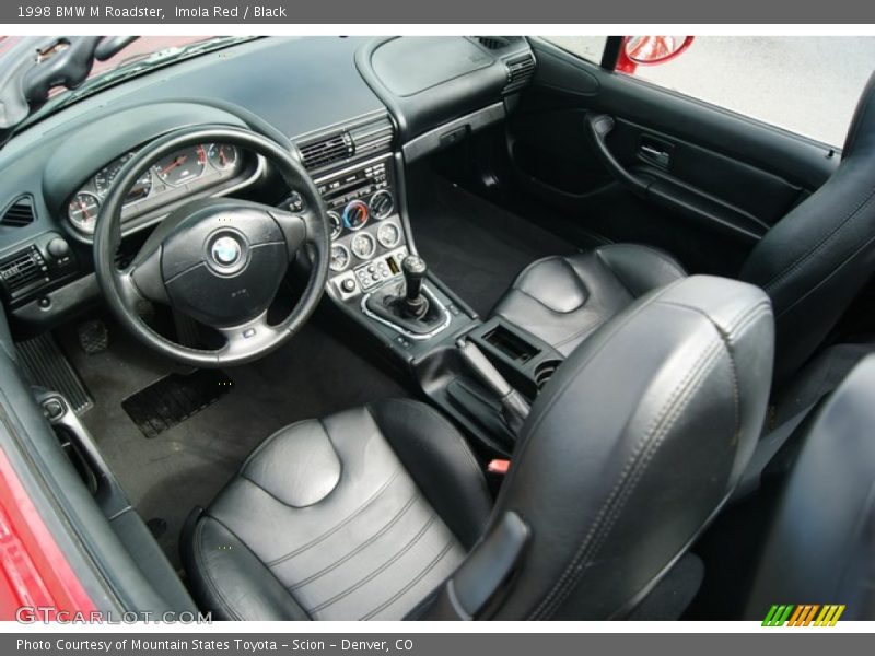 Black Interior - 1998 M Roadster 