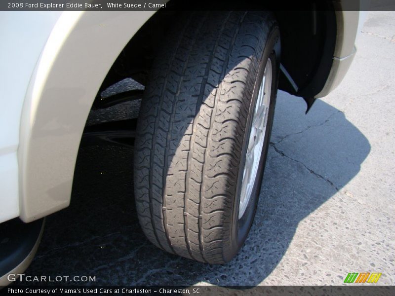 White Suede / Camel 2008 Ford Explorer Eddie Bauer
