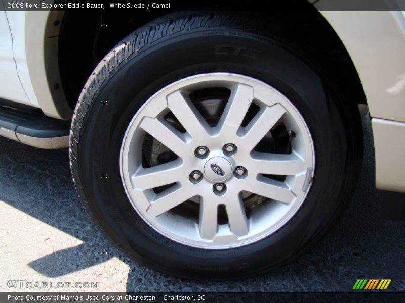 White Suede / Camel 2008 Ford Explorer Eddie Bauer
