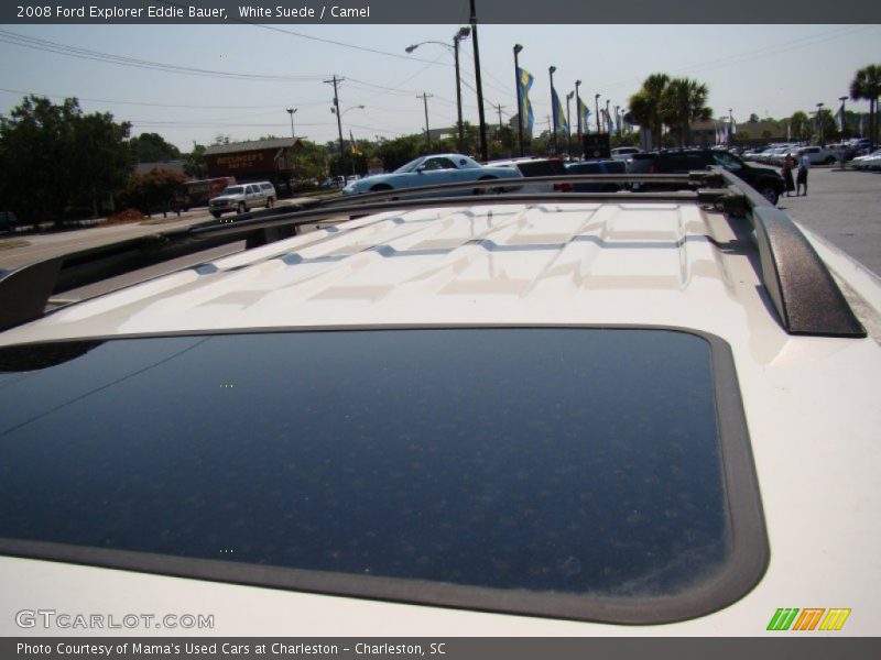 White Suede / Camel 2008 Ford Explorer Eddie Bauer