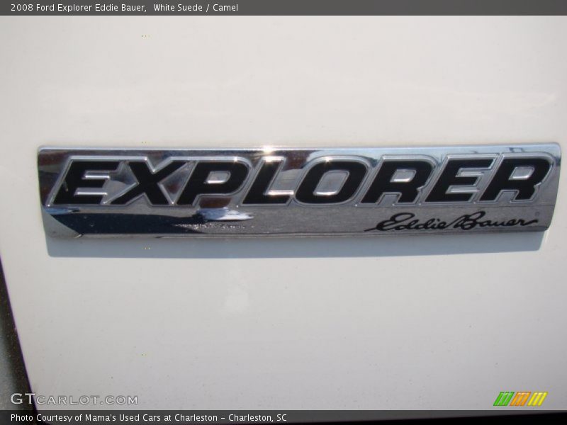 White Suede / Camel 2008 Ford Explorer Eddie Bauer