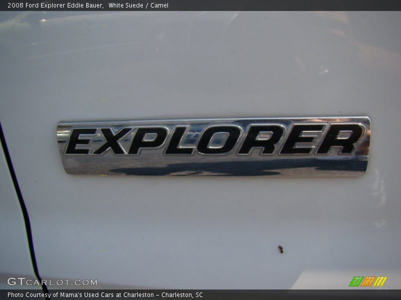 White Suede / Camel 2008 Ford Explorer Eddie Bauer