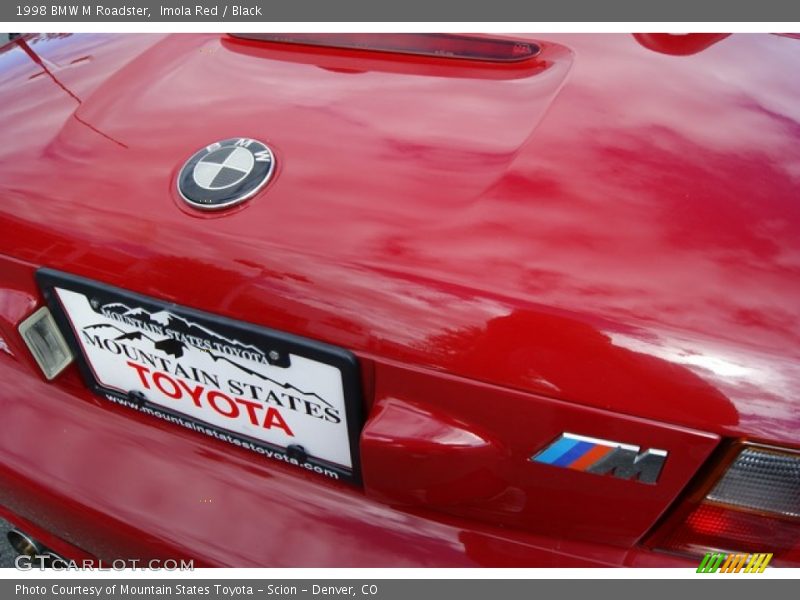 Imola Red / Black 1998 BMW M Roadster