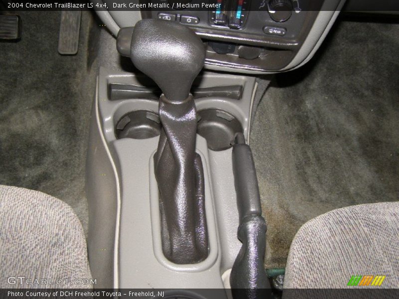 Dark Green Metallic / Medium Pewter 2004 Chevrolet TrailBlazer LS 4x4
