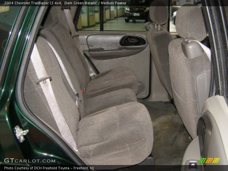 Dark Green Metallic / Medium Pewter 2004 Chevrolet TrailBlazer LS 4x4