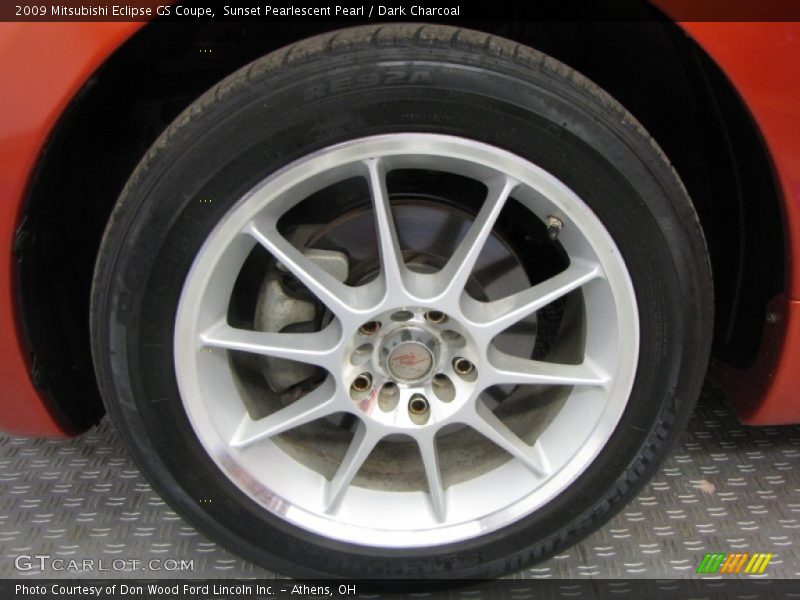 Sunset Pearlescent Pearl / Dark Charcoal 2009 Mitsubishi Eclipse GS Coupe