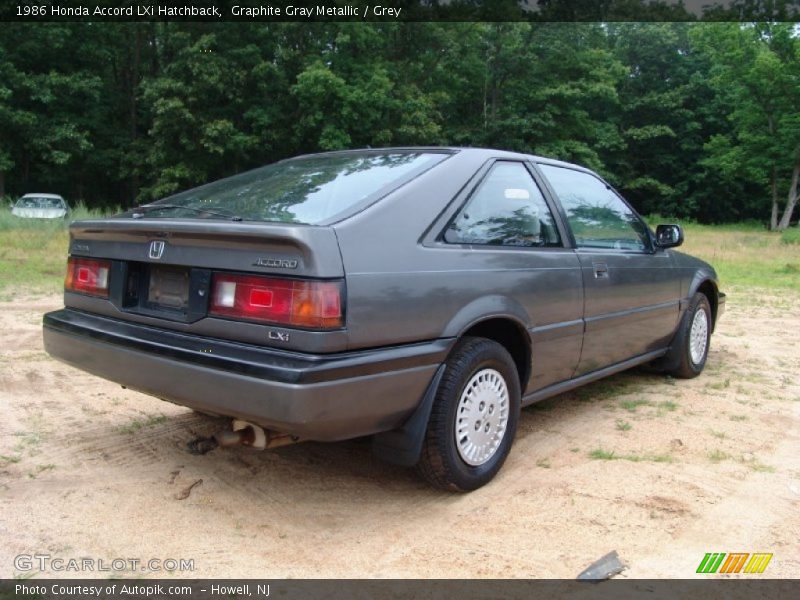  1986 Accord LXi Hatchback Graphite Gray Metallic