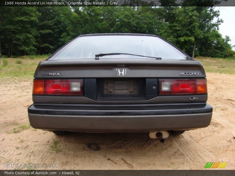 1986 Accord LXi Hatchback Graphite Gray Metallic
