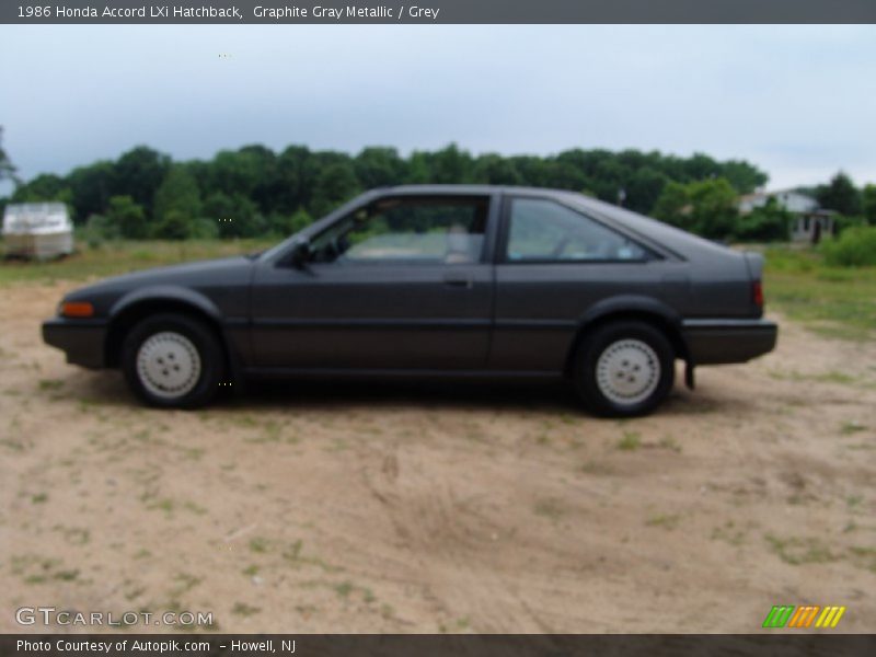 Graphite Gray Metallic / Grey 1986 Honda Accord LXi Hatchback