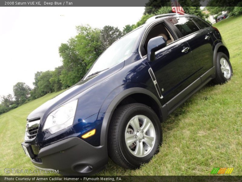 Deep Blue / Tan 2008 Saturn VUE XE