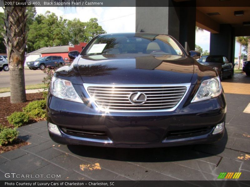 Black Sapphire Pearl / Cashmere 2007 Lexus LS 460