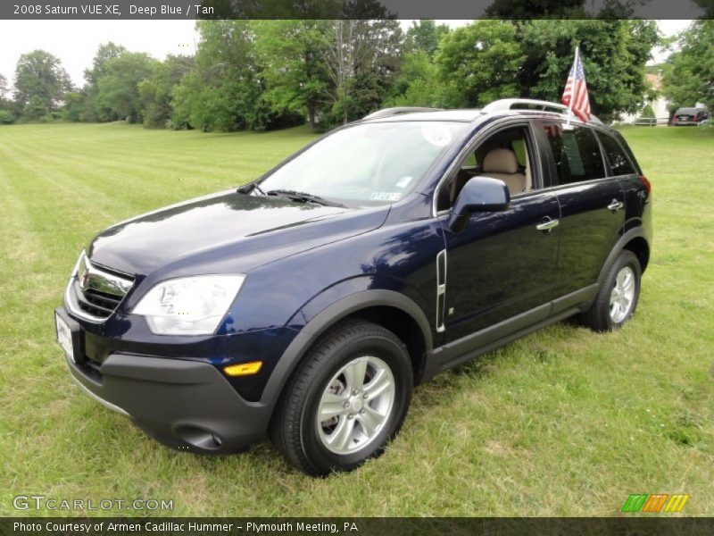 Deep Blue / Tan 2008 Saturn VUE XE