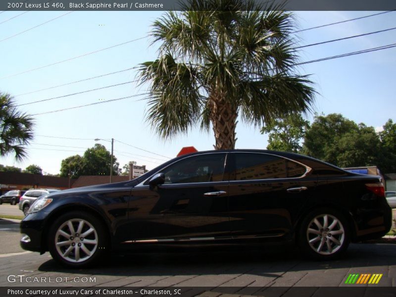 Black Sapphire Pearl / Cashmere 2007 Lexus LS 460