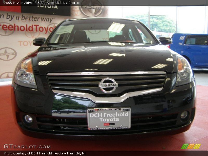 Super Black / Charcoal 2009 Nissan Altima 3.5 SE