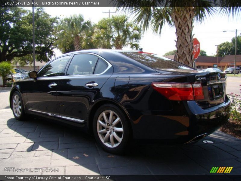 Black Sapphire Pearl / Cashmere 2007 Lexus LS 460