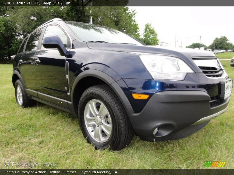 Deep Blue / Tan 2008 Saturn VUE XE