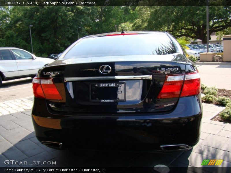 Black Sapphire Pearl / Cashmere 2007 Lexus LS 460