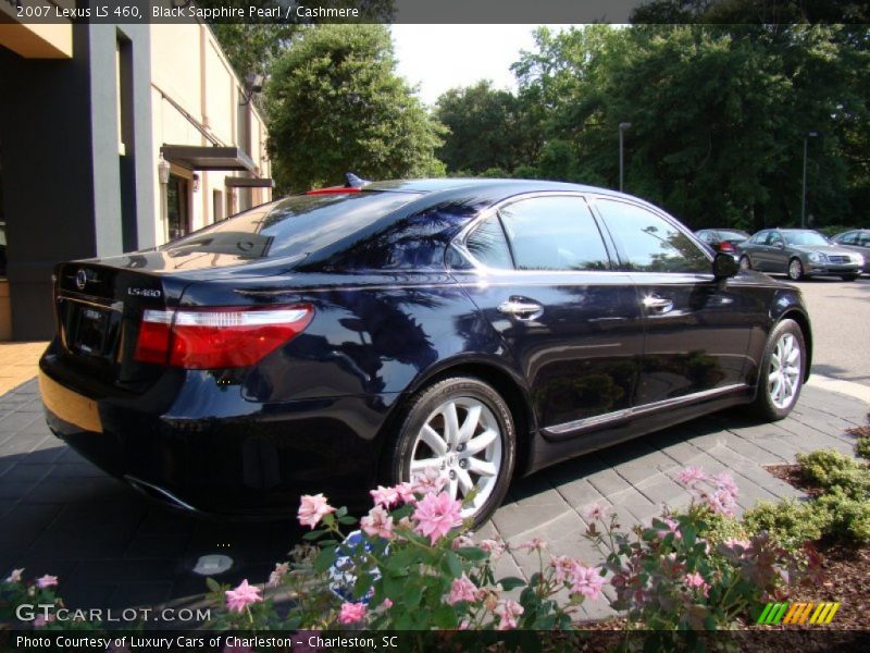 Black Sapphire Pearl / Cashmere 2007 Lexus LS 460
