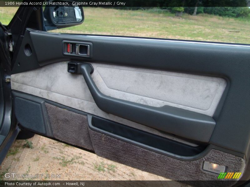 Door Panel of 1986 Accord LXi Hatchback