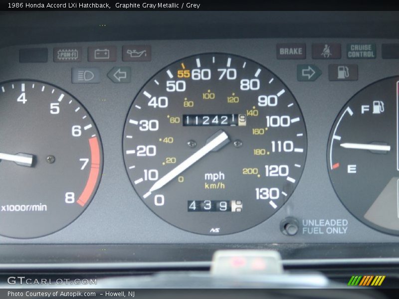  1986 Accord LXi Hatchback LXi Hatchback Gauges