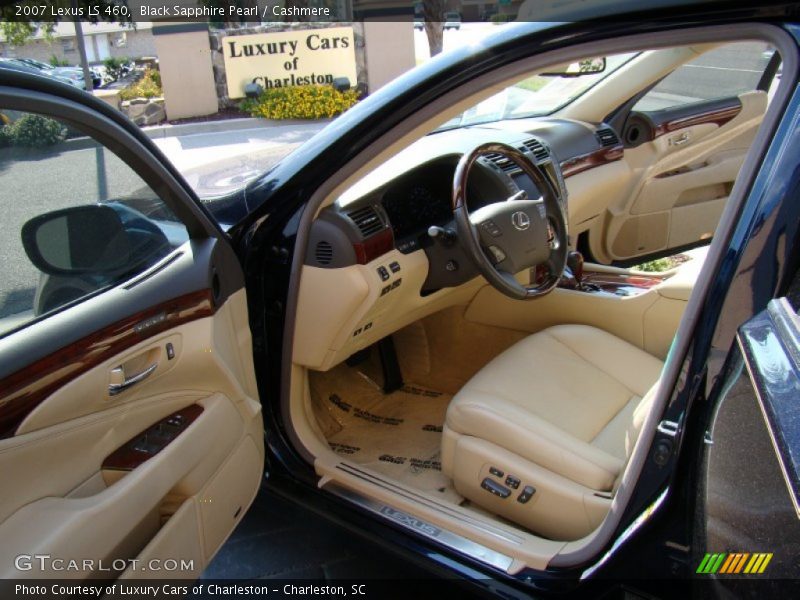 Black Sapphire Pearl / Cashmere 2007 Lexus LS 460