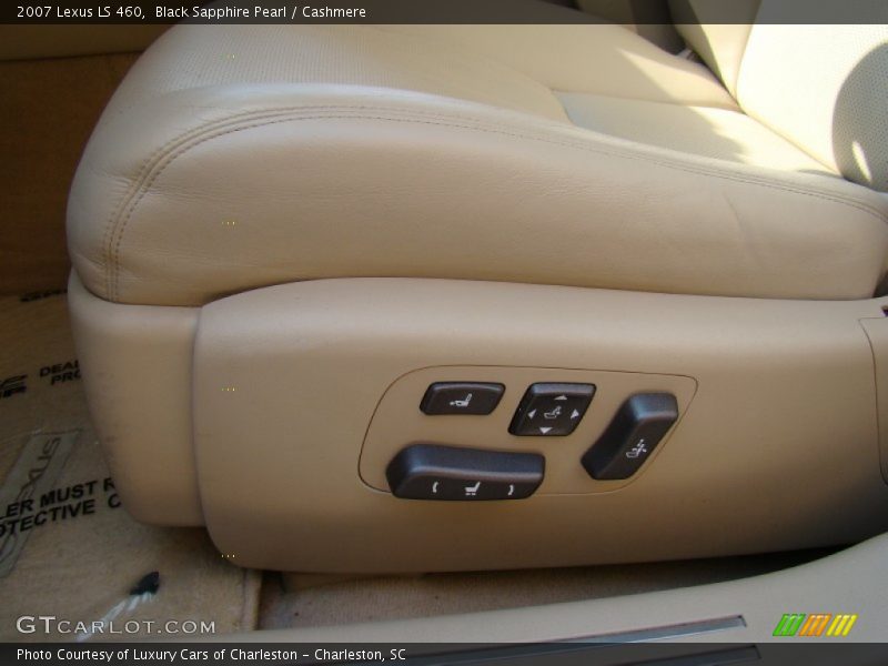 Black Sapphire Pearl / Cashmere 2007 Lexus LS 460