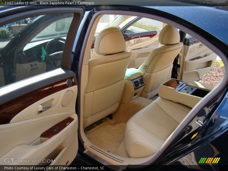 Black Sapphire Pearl / Cashmere 2007 Lexus LS 460