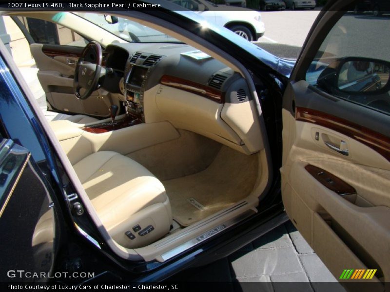 Black Sapphire Pearl / Cashmere 2007 Lexus LS 460