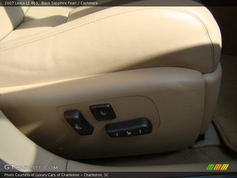 Black Sapphire Pearl / Cashmere 2007 Lexus LS 460