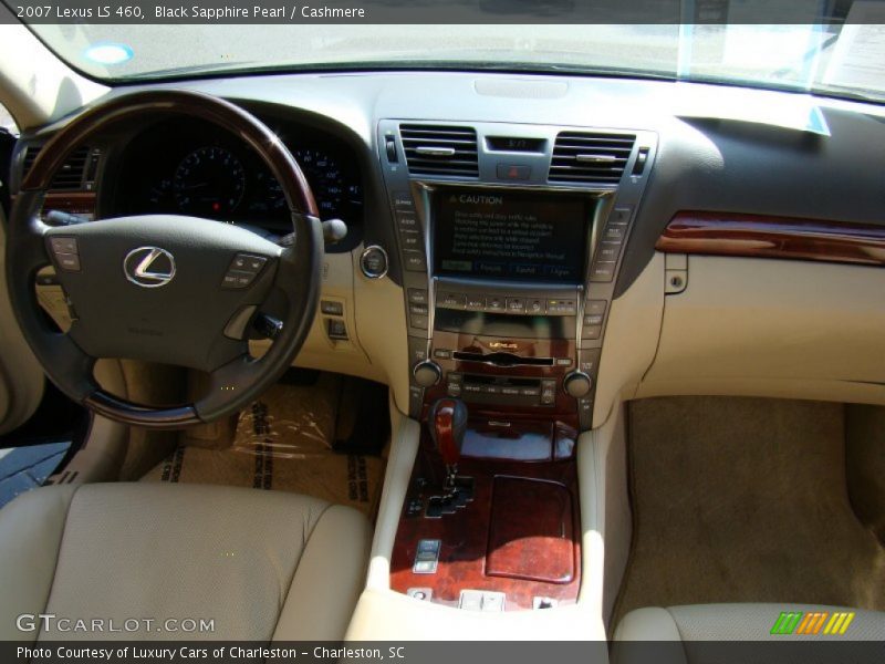 Black Sapphire Pearl / Cashmere 2007 Lexus LS 460