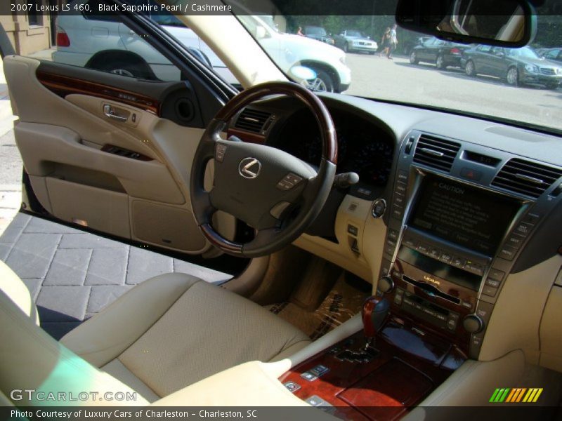 Black Sapphire Pearl / Cashmere 2007 Lexus LS 460