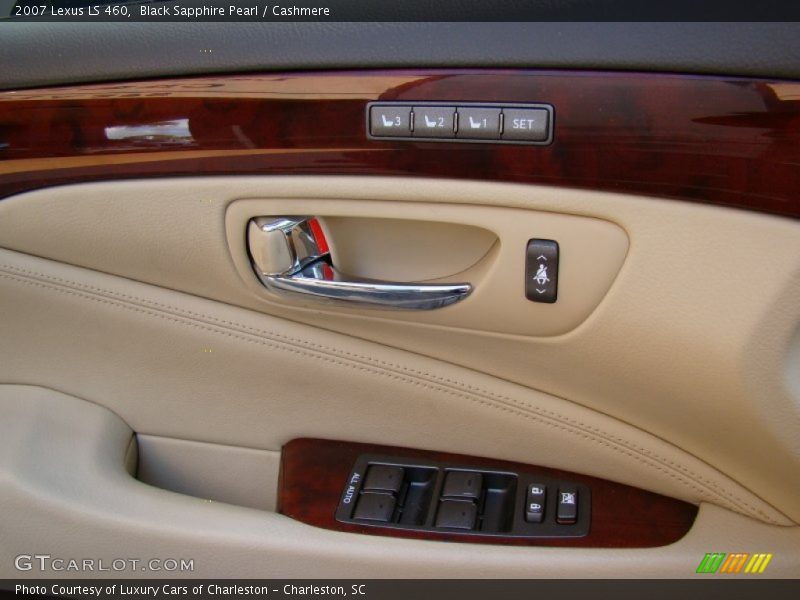 Black Sapphire Pearl / Cashmere 2007 Lexus LS 460