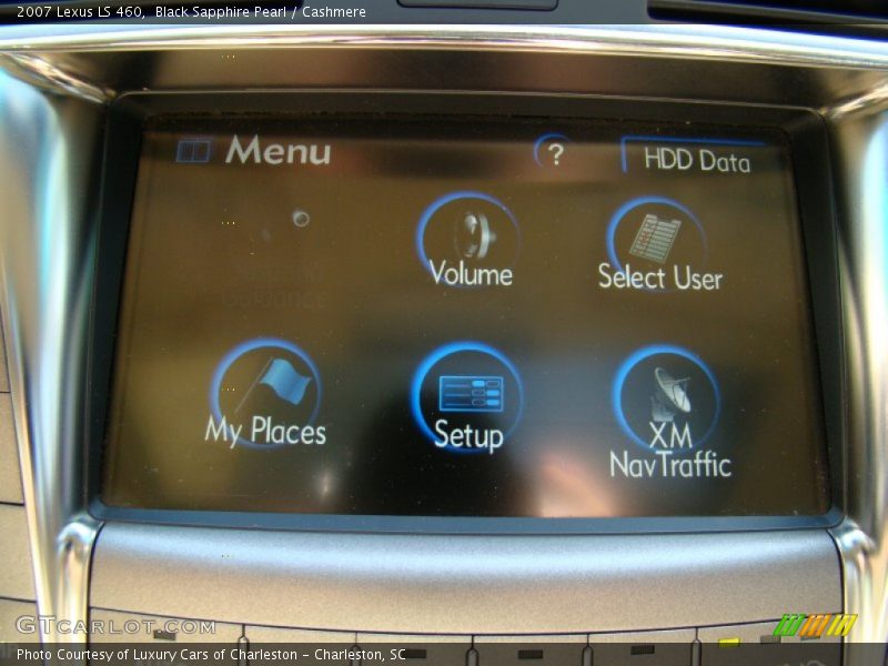 Black Sapphire Pearl / Cashmere 2007 Lexus LS 460