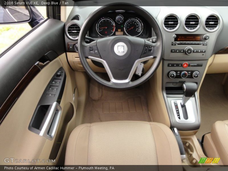 Deep Blue / Tan 2008 Saturn VUE XE