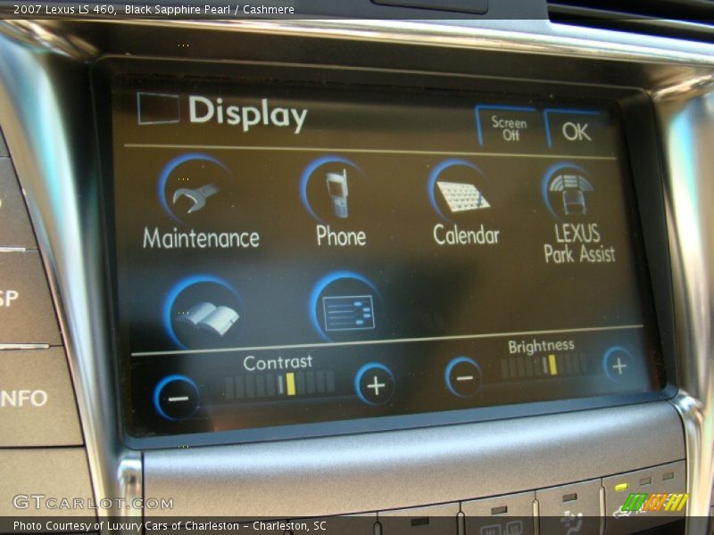 Black Sapphire Pearl / Cashmere 2007 Lexus LS 460